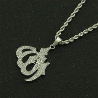 wesparking emo streetwear necklace with exaggerated lights hip hop twist chain charm pendant for men women couples free shipping