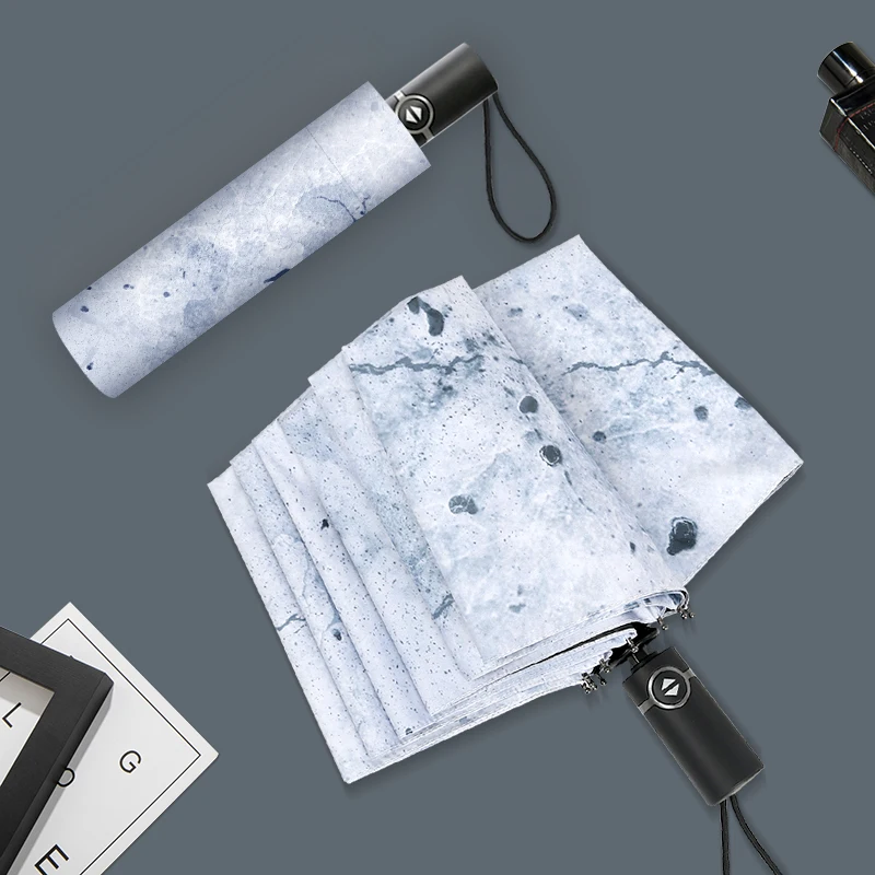 

Складной автоматический зонт с защитой от УФ-лучей, портативный Зонт заднего хода, милая Академия Ombrelli Pioggia, снаряжение для выживания YY50YS