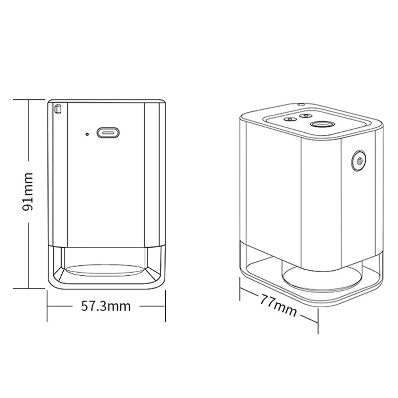 

Fully Automatic Atomizer, ligent Hand Cleaner, Infrared Sensor Portable Sprayer for School, Home, Office