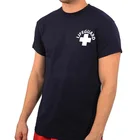 Летняя мужская футболка Lifeguard с 3-сторонним принтом, спасательная футболка, Мужская Новая футболка с коротким рукавом, унисекс, европейский размер