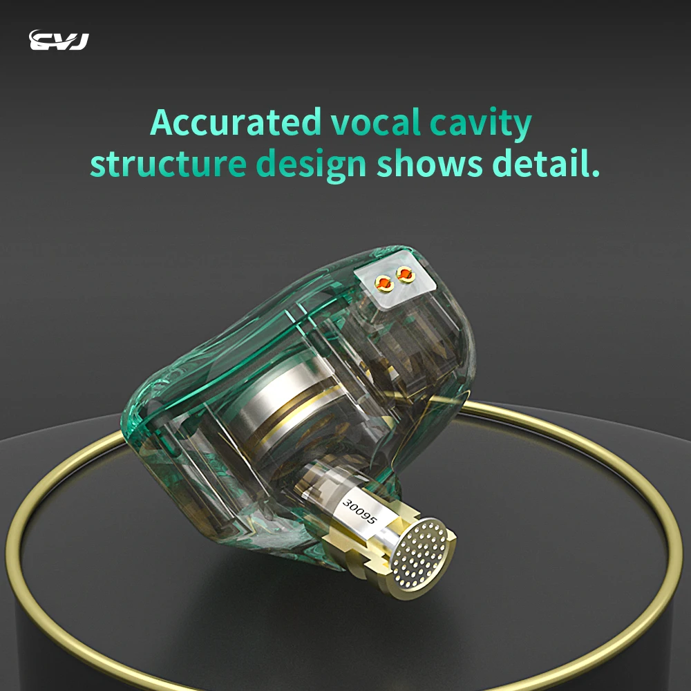 Наушники-вкладыши с гибридным драйвером CVJ CSE 1BA + 1DD гарнитура Hi-Fi монитором для