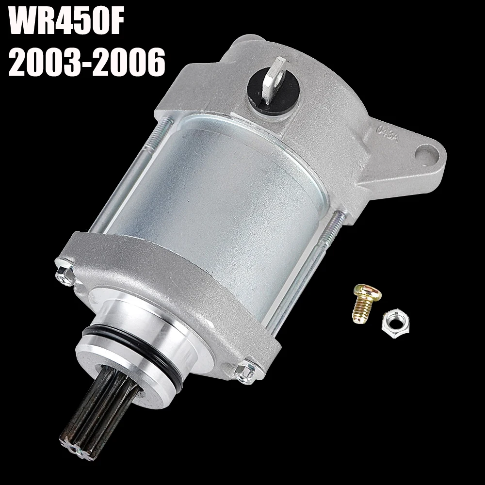 Стартер для Yamaha WR450F WR 450F 450 F 2003 2004 2005 2006 5TJ 81890 00 / 10/20|Мотоциклетный стартер| |