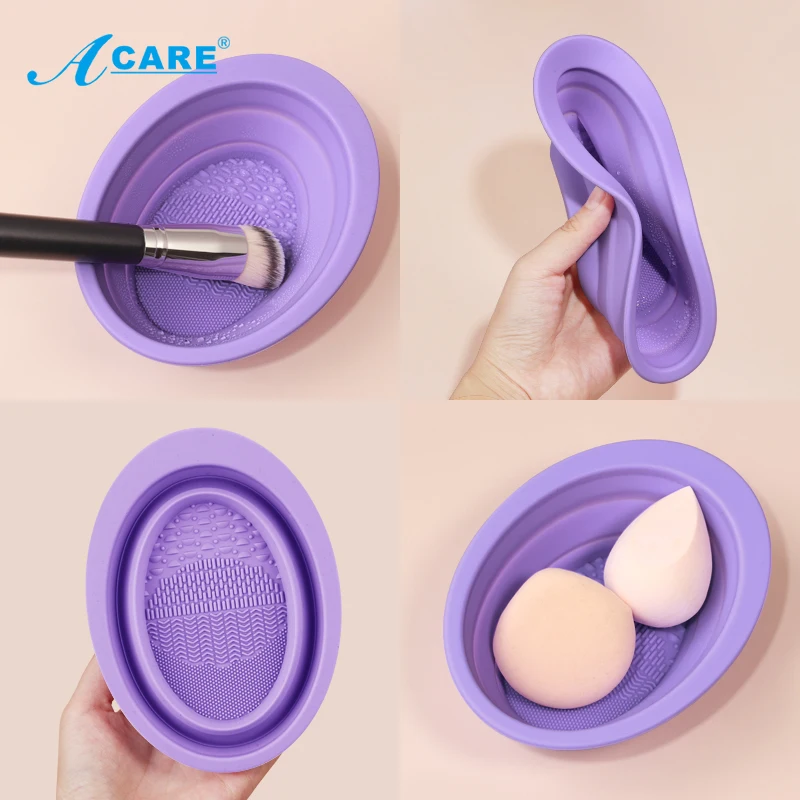 

Silicone Makeup Brush Cleaner Pad Make Up Washing Brush Gel Cleaning Mat Hand Tool Foundation Makeup Brush Scrubber Board