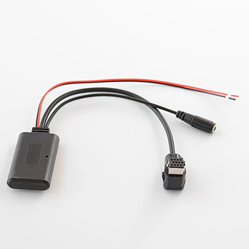 Автомобильный Bluetooth 5 0 Aux кабель микрофон Громкая связь мобильный телефон адаптер