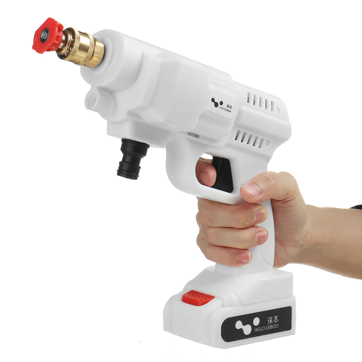 

200W Cordless High Pressure Car Washer Gun Handheld Auto Spray Powerful Washer Machine Garden Water Jet Car Lighter Charger