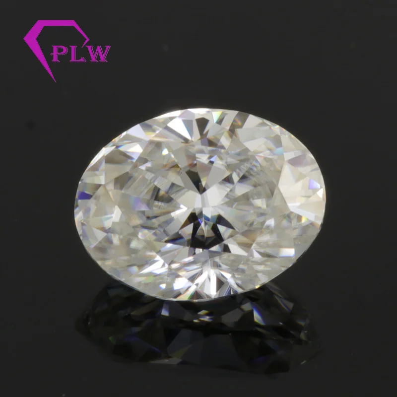 Wholesales Price Ice Crushed Oval 1 Carat 5*7 mm D Color Moissanite Test Positive Gemstone For Bracelet Ring Chain Earring | Украшения и