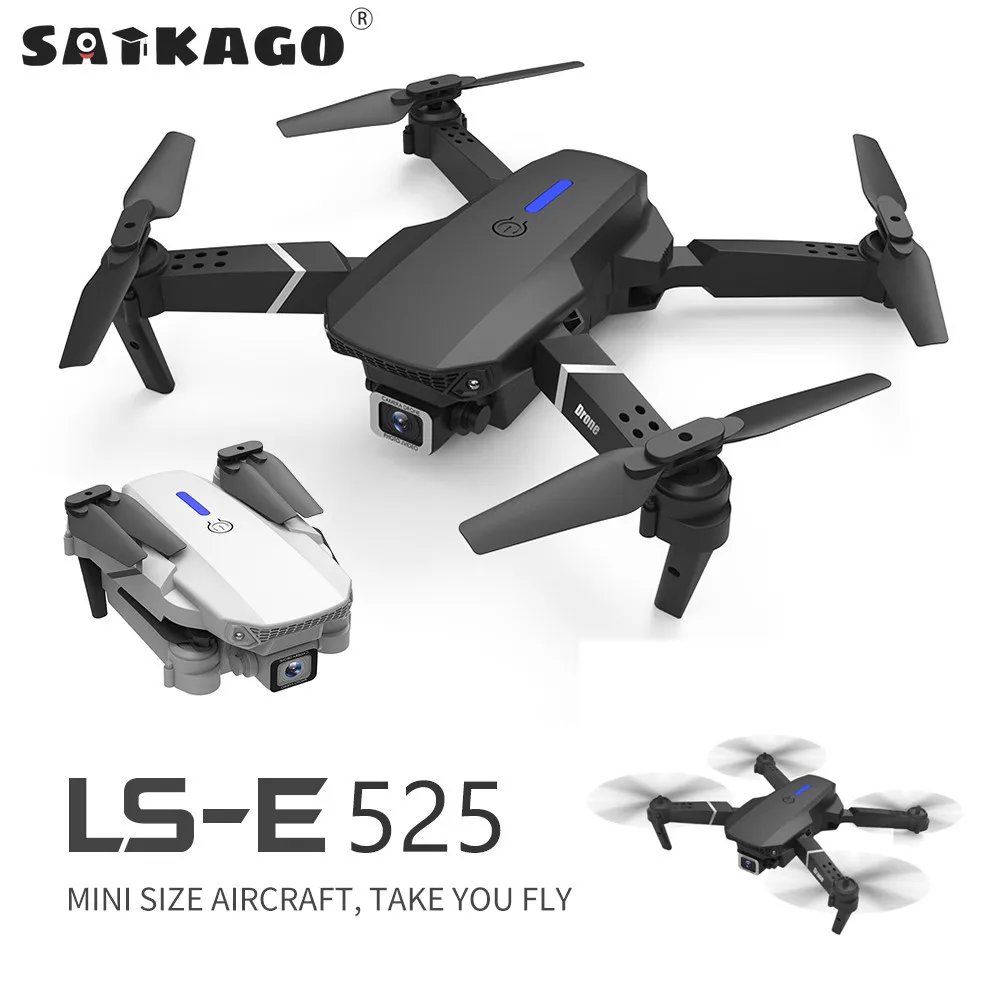 

Satkago RC Helicopter Foldable Professional Obstacle Avoidance 1080P HD with Storage Bag Mini Drone Quadcopter Toy