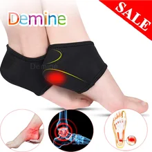 Demine Plantar Fasciitis носки для Ахилла тендонита мозоли Шпоры трещины облегчение боли пяточные колодки для мужчин и женщин Уход за ногами вставки