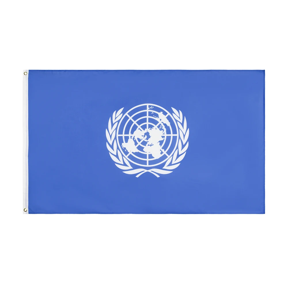

3x5 футов 90x150 см мировой флаг ООН