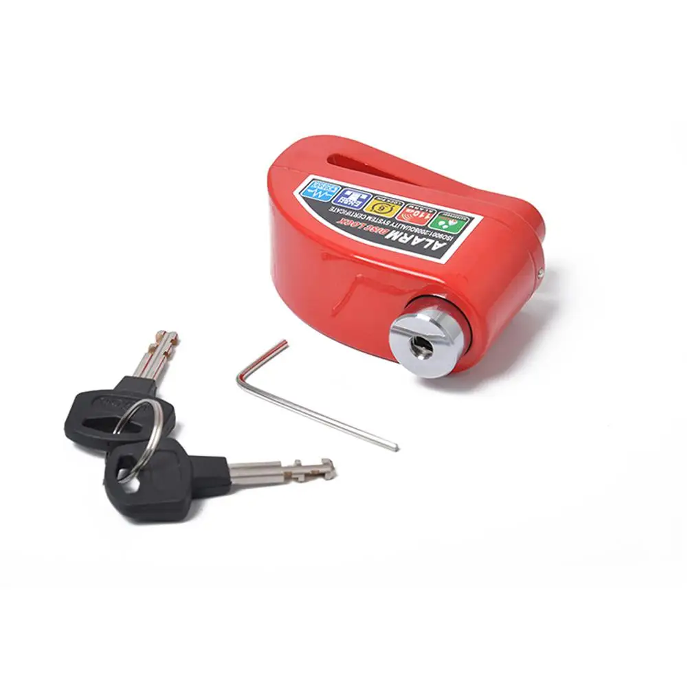 Мотоцикл электрический автомобиль Противоугонный дисковый тормозной замок