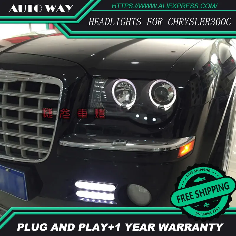 Автостайлинг фары для Chrysler 300C Chrysler300C светодиодный ры светодиодные DRL
