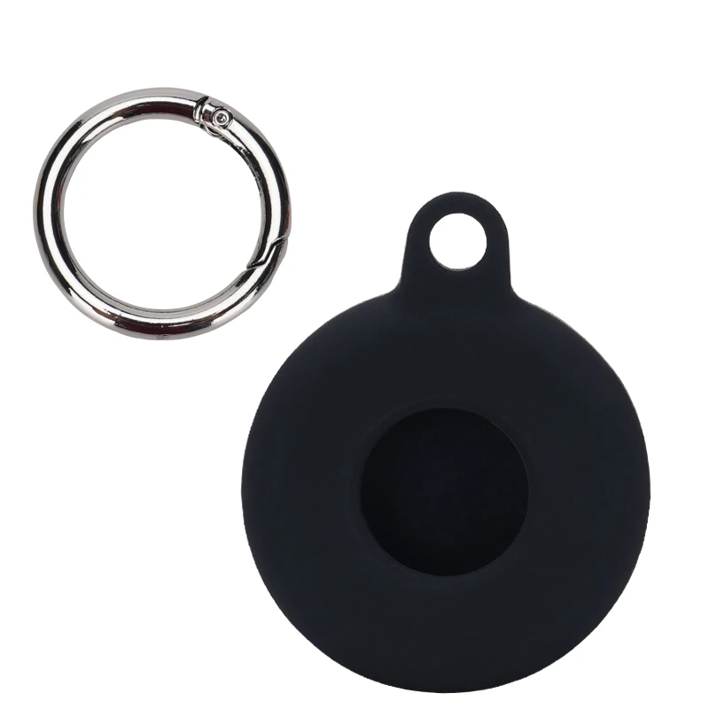 

For Apple Airtags Liquid Silicone Protective Sleeve For Apple Locator Tracker Anti-lost Device Keychain Protective Sleeve Hot
