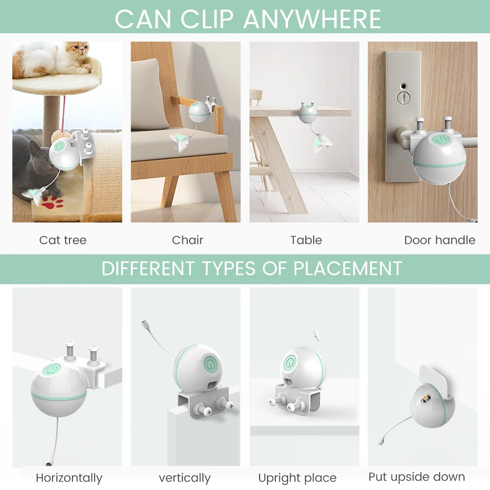 Электрическая автоматическая компактная вращающаяся на 360 ° USB перезаряжаемая со