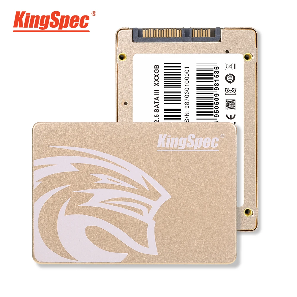 KingSpec hdd 2,5 120 ГБ SSD 240 ГБ 480 ГБ SSD SATA III 3 Внутренний твердотельный накопитель ssd жесткий диск для ноутбука для компьютера с объемом оперативной памяти 1 ТБ