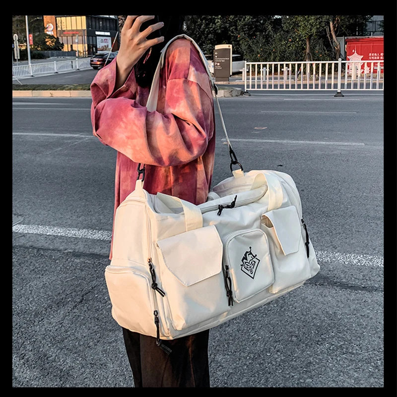 Multifunctional Training Shoulder Bag Fitness Gym Stuff Yog Bag Crossbody Sportbag Workout Bag Women Sneaker Travel Bag Men 2021