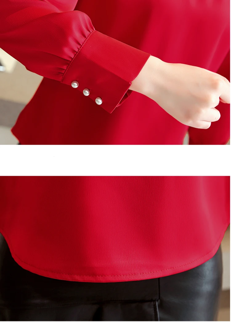 Blusas mujer de moda 2020 женские рубашки с длинным рукавом Женские топы и блузки шифоновая
