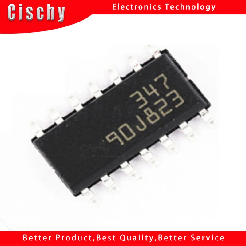 5 шт./лот LF347DT LF347D LF347M LF347 SOP-14 LF347M LF347M Φ