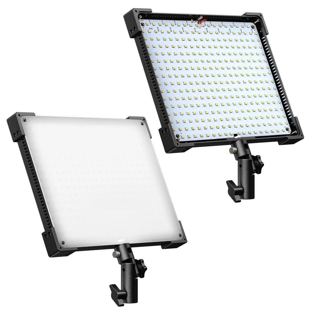 

Andoer L60B Bi-Color LED Video Light Panel 3200K-5600K Dimmable 360pcs LED Beads CRI 96+ with Remote Control for Studio Product