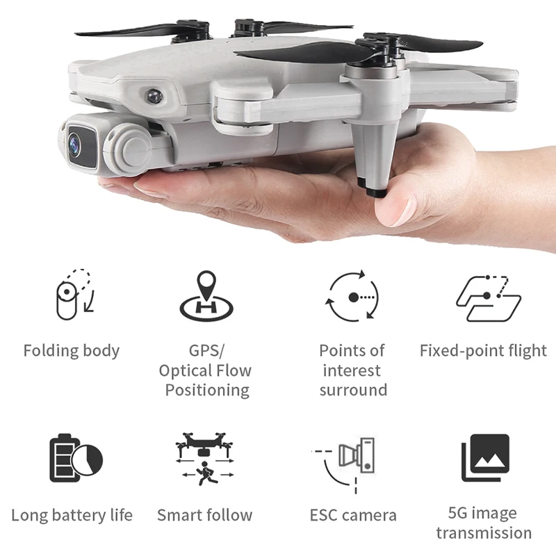 l900pro gps мини дрон с разрешением 4k п