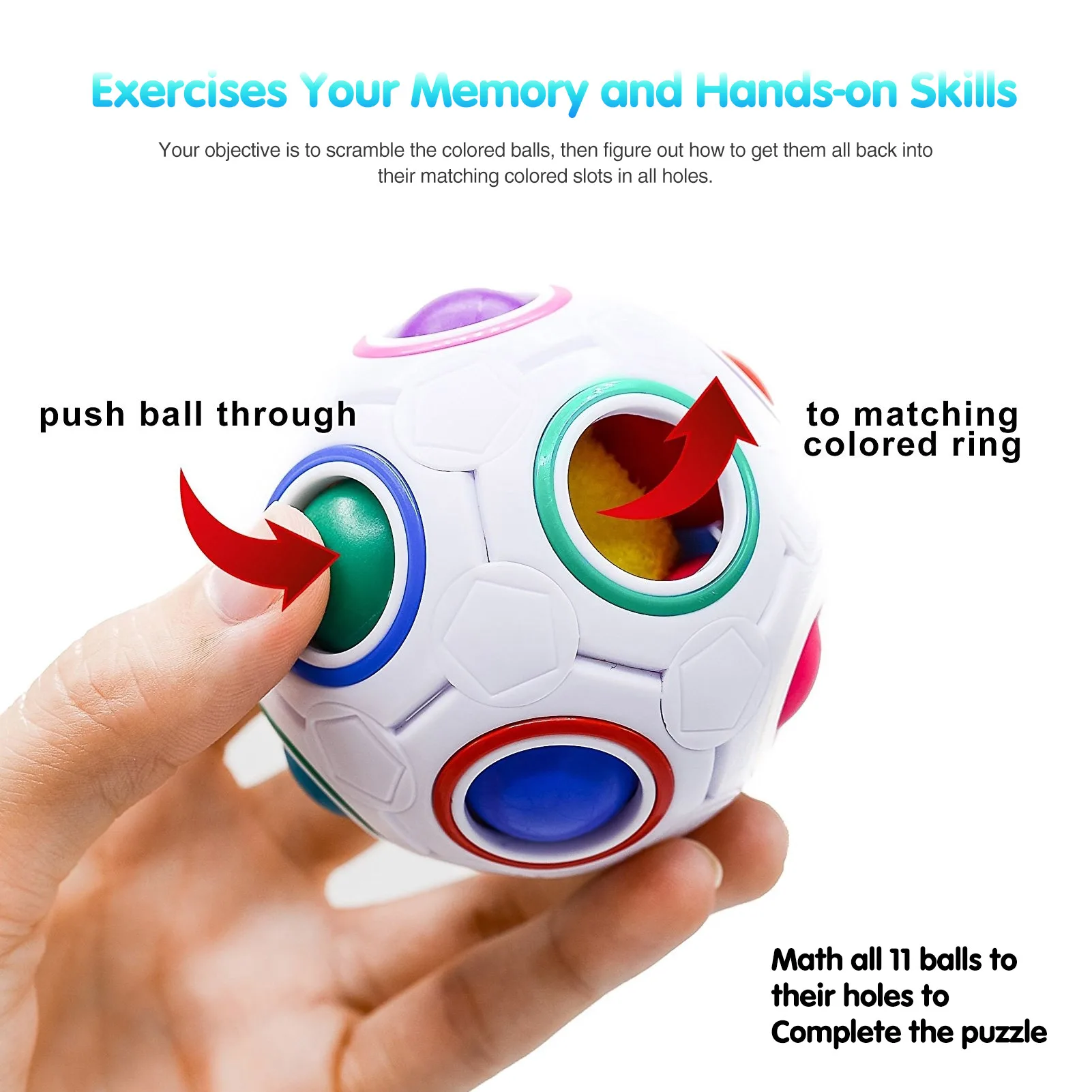 

23PCS/Set Push Bubble Push Sensory Toy Durable Marble Fidget Simple Dimple Toy Autism Needs Sress Reliver Toy For Kids Adult Gif