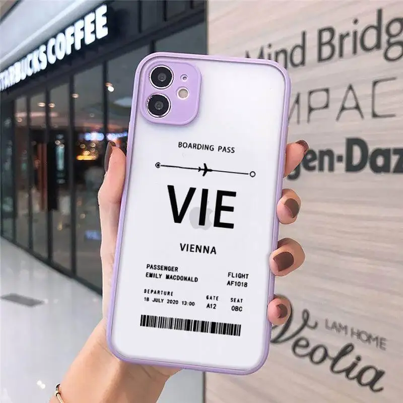 

Owl Lover cute Cartoon luxury Phone Case funda matte transparent For iphone 7 8 11 12 plus mini x xs xr pro max cover