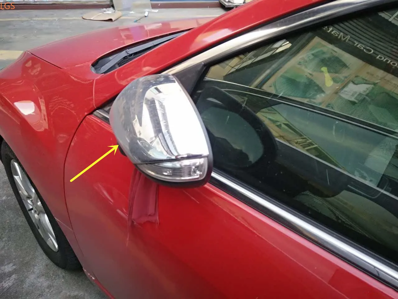 

Высококачественная хромированная крышка для зеркала заднего вида из АБС-пластика для Mazda 6 2009-2015, декоративная крышка, защита от царапин, Ста...