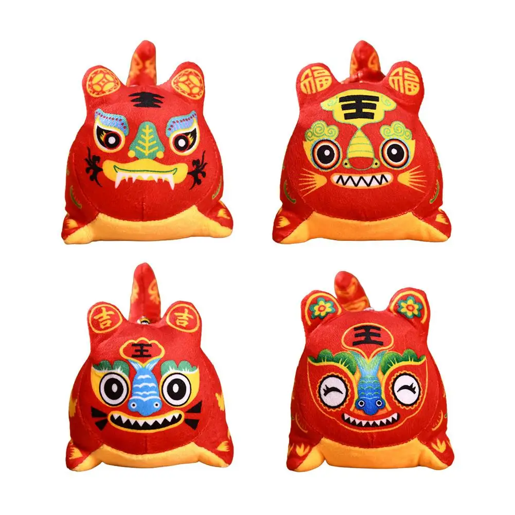 

Кукла-талисман с тигром, 2022 год Тигра, китайский новый год, подвеска со знаком зодиака, новый год, подарок