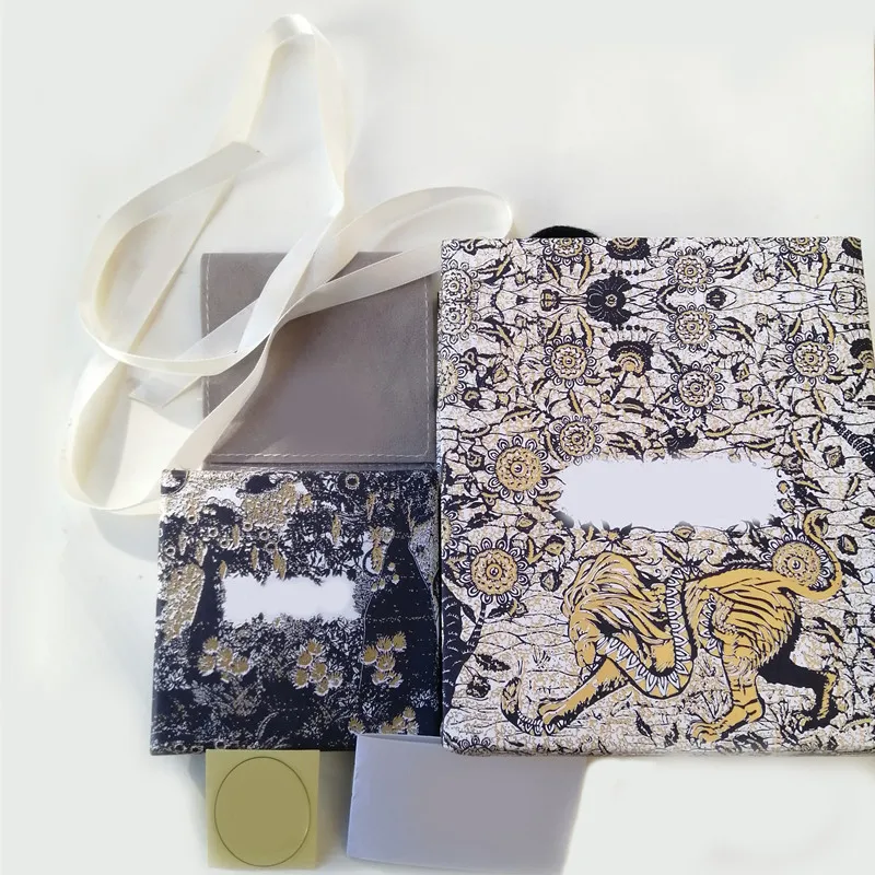 

Original popular pattern handbag flannel bag card classic jewelry box