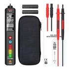 Бесконтактный Тестер Напряжения BSIDE X1 с ЖК-дисплеем, вольтметр, мультиметр, тестер непрерывности Ом, Гц