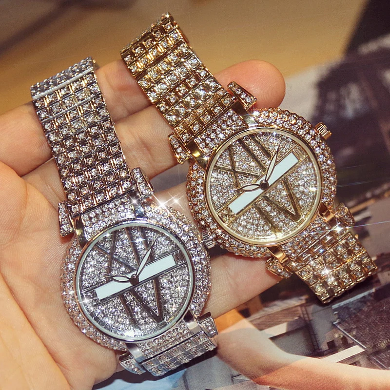 2018 Brand Watch Quartz Ladies Gold Fashion Wrist Watches Diamond Stainless Steel Women Wristwatch Girls Female Clock Hours 2019 | Наручные