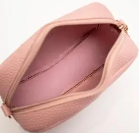 Женская сумка через плечо винтажная женская мессенджер маленькая розовая