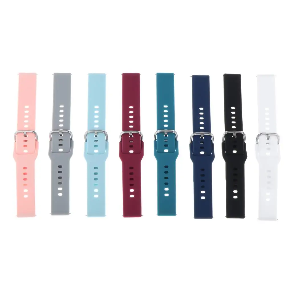

Replacement Sports Silicone Band 20mm For Galaxy Watch Active 2