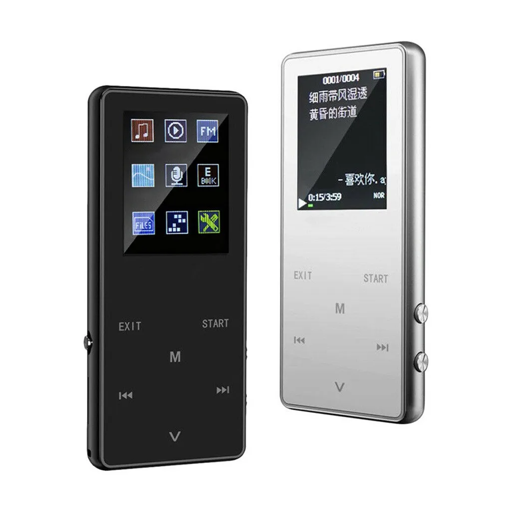 EPULA MP3 MP4 плеер 2019 портативный мини 1 8 дюймов Bluetooth светодиодный экран Музыка Спорт