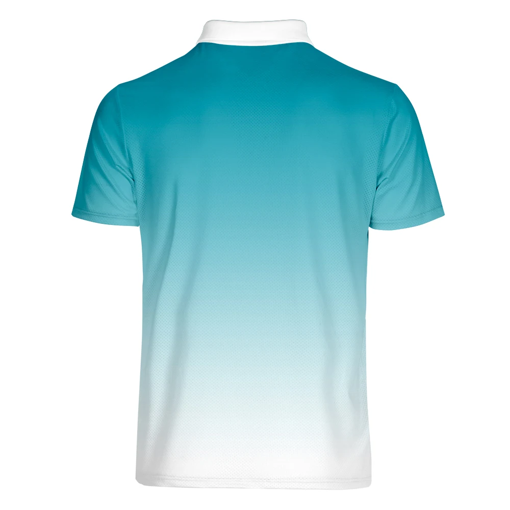 Мужская быстросохнущая футболка WAMNI Повседневная рубашка в полоску с отложным