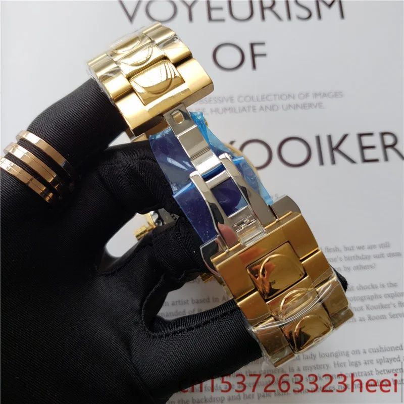 

INVICTA-watch men's skeleton automatic mechanical AAA watch gold skeleton retro men's women watch quartz watch