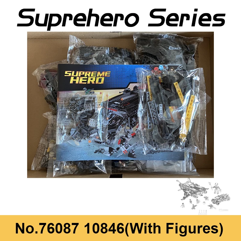 991 шт. Детский конструктор летучая мышь | Игрушки и хобби