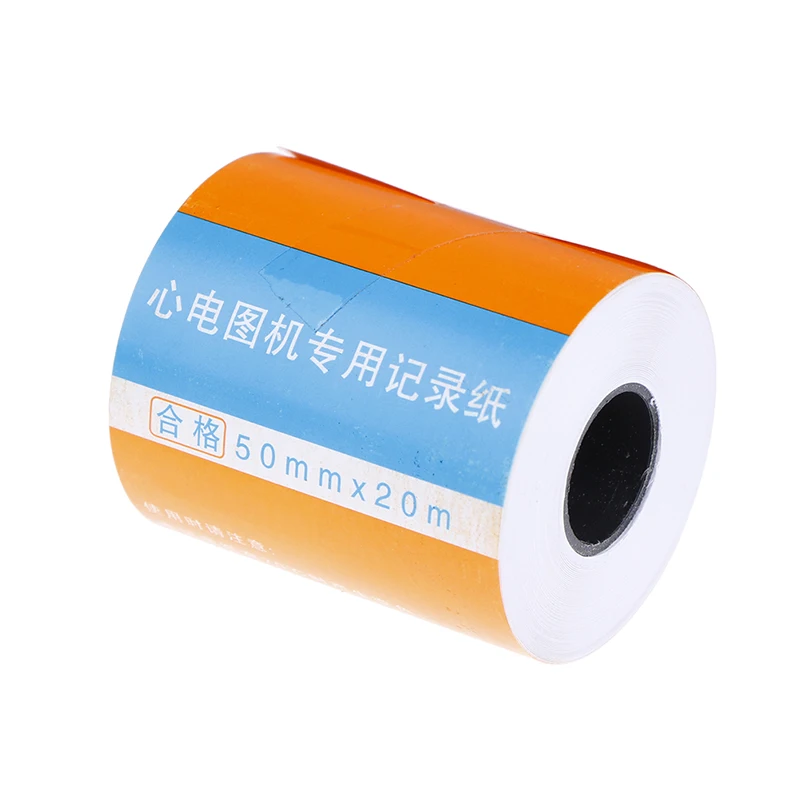 

1 roll 50mm*20mMedical ECG printing paper ECG drawing machine dedicated ECG recording paper