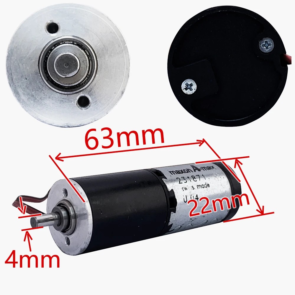231871 Швейцарский maxon A-max с 3-я ступенями без сердечника тока мотор-редуктор для