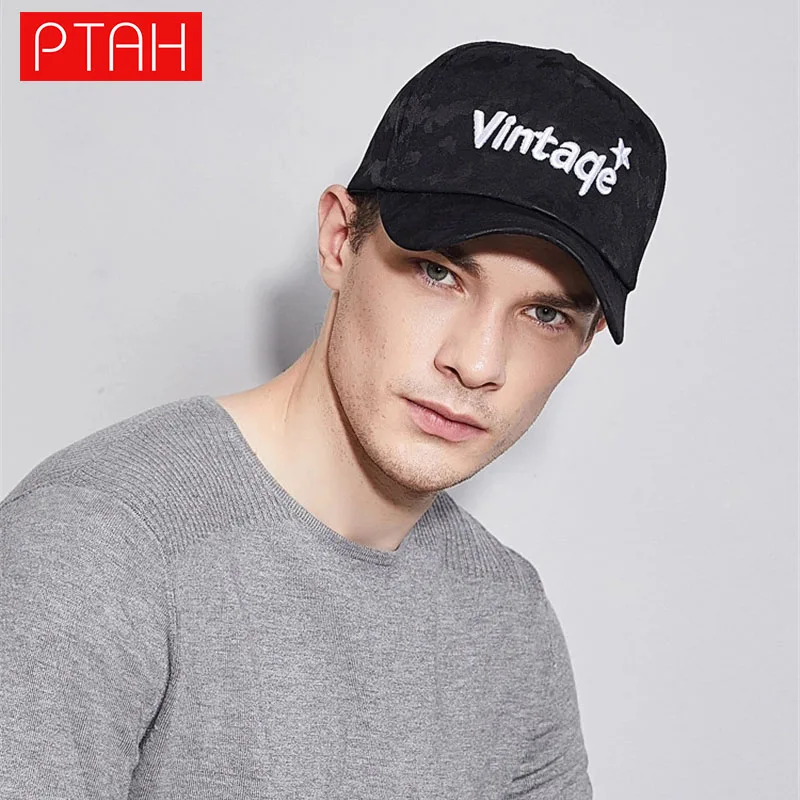 

[PTAH] Fashion Men Breathable Visors Sun Hats Outdoor Sports Baseball Caps Female Polo Style Adjustable Men Low Profile Caps