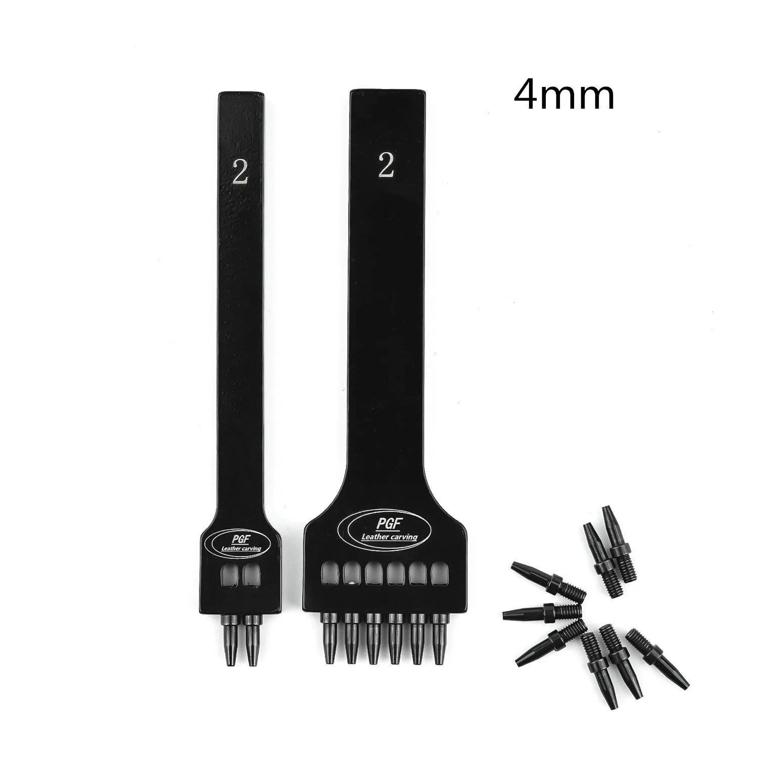 Круглый ряд отверстий пробивая черный пористый шов расстояние DIY инструмент для