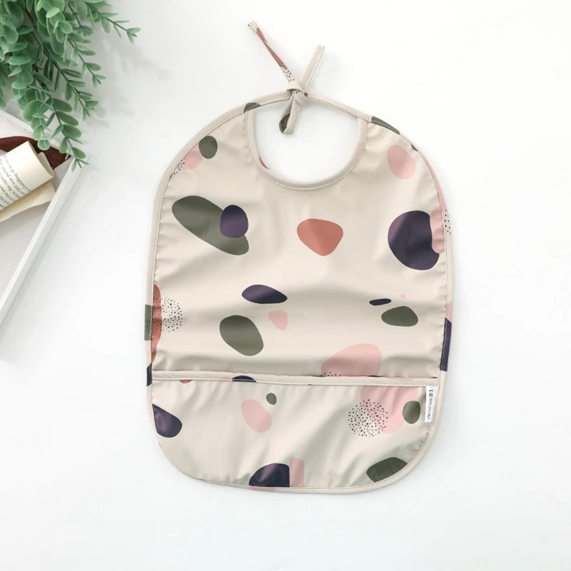 

Cartoon Waterproof Baby Starter Bibs Infant Feeding Apron Smock Feeding Burp Cloth for Infants Newborn Boys Girls Gifts