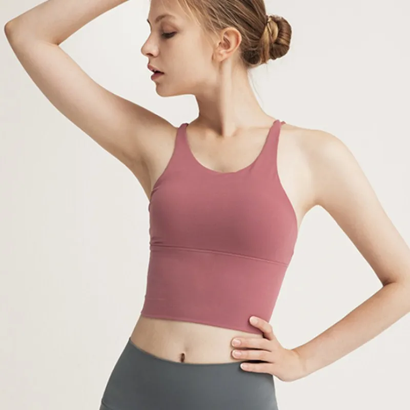 6 цветов рубашки для йоги женский топ фитнеса тренажерного зала кроп топы жилет