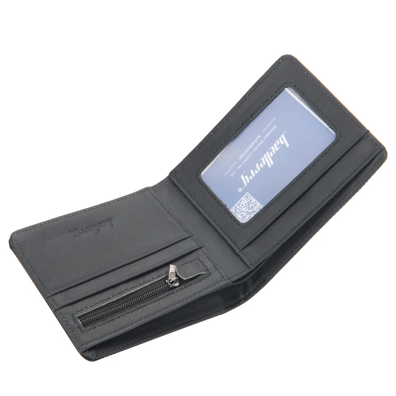 Мужские кошельки модный мужской кошелек с отделением для монет без молнии денег