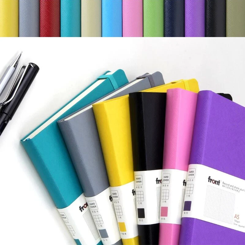 Бандажная сетка в горошек A5 мягкая обложка для дневника блокнота 228 страниц