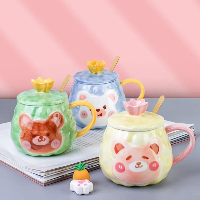 Керамическая кружка кофейная чашка персонализированные креативные Мультяшные