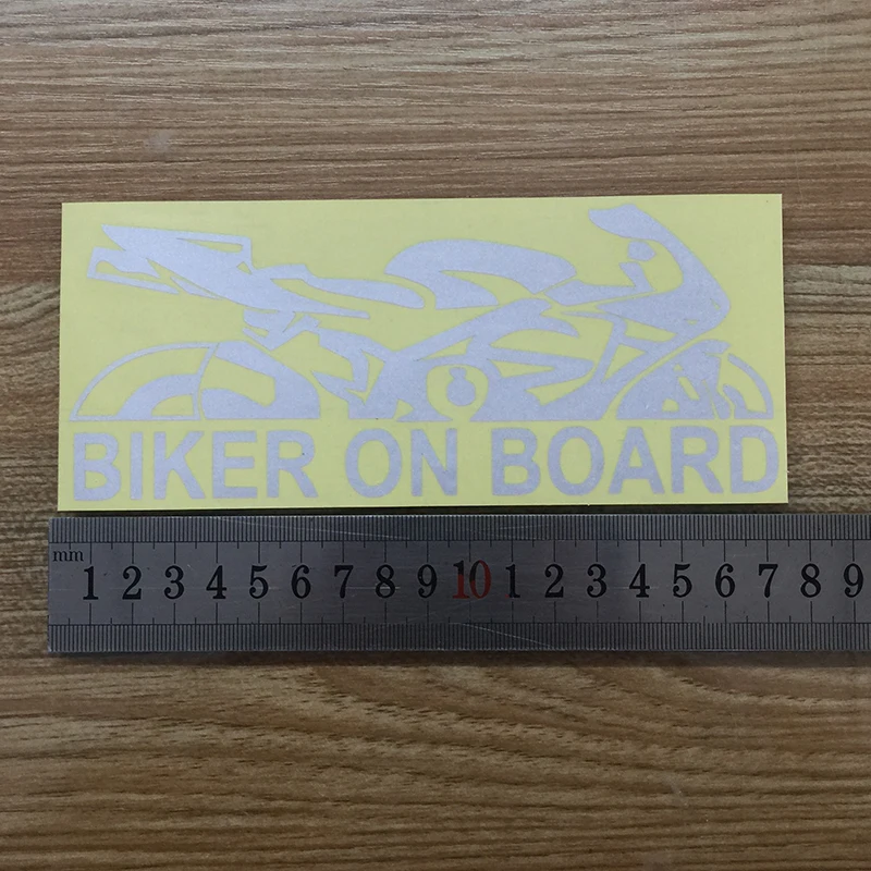 17 см * 7 персональная Автомобильная наклейка байкерские на борту виниловые