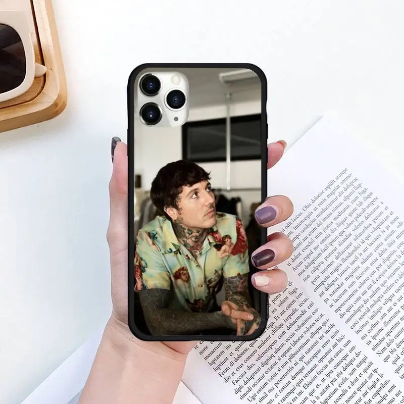 

Oliver Sykes Britain singer Phone Case for iPhone 11 12 pro XS MAX 8 7 6 6S Plus X 5S SE 2020 XR Luxury brand shell funda coque