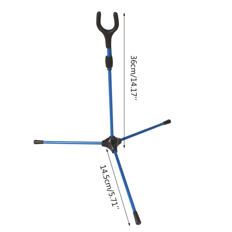 

L9BD Archery Bow Stand Recurve Bows Holder 5 Colors Assemble Hanger Recurve Bow Stander for Archery Hunting Shooting Sports