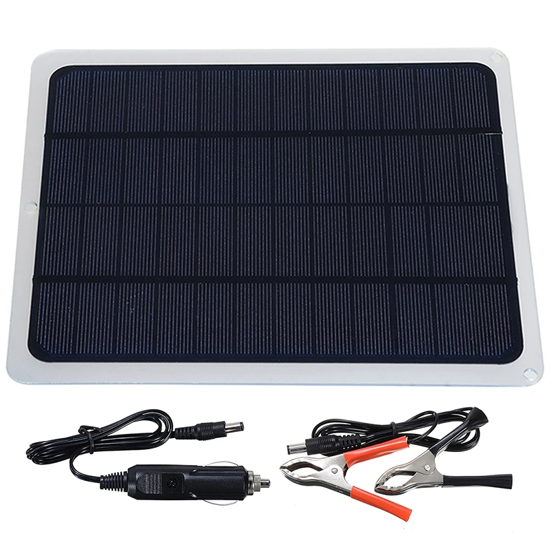 12V 20W портативная солнечная панель водостойкое зарядное устройство источник
