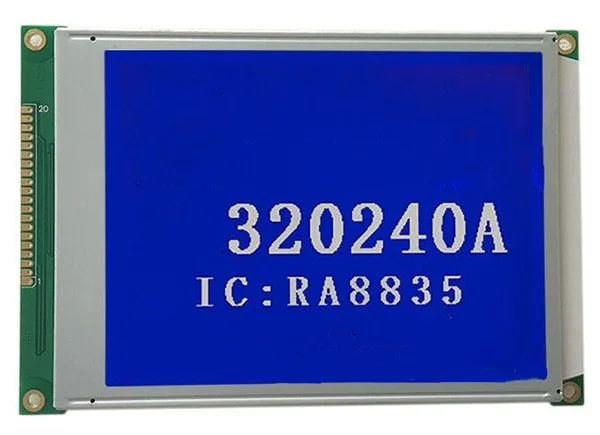 5 7 дюймовый 20P/24P 320240 модуль ЖК экрана RA8835 контроллер 5V 3V синяя/белая подсветка|module